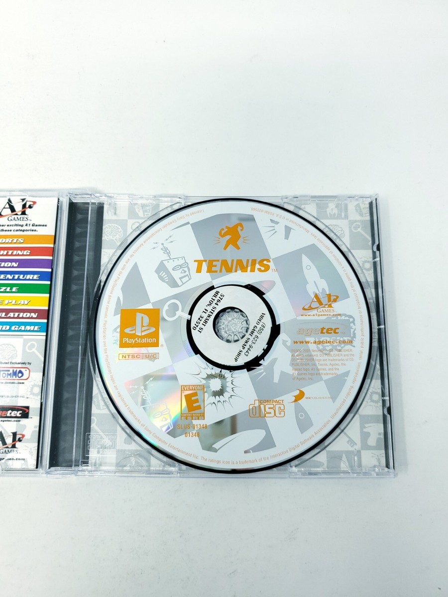 Tennis (Sony PlayStation 1) PS1 Complete w/ Manual