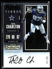 2017 Panini Contenders - Rookie Ticket Playoff Ticket #135 Taco Charlton /99
