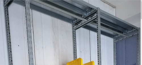 SCAFFALE SCAFFALATURA INDUSTRIALE ACCIAIO ZINCATO + BANCONE NEGOZIO MAGAZZINO - Foto 8 di 8