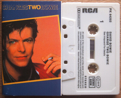 DAVID BOWIE - CHANGESTWOBOWIE (RCA PK84202) 1981 EUROPE CASSETTE TAPE CHANGES