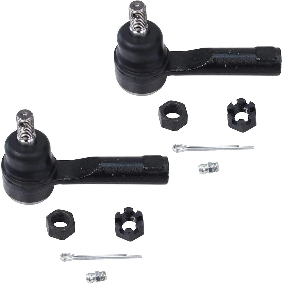 Front Lower Ball Joints Sway Bars Tierods for 1995 - 1999 Nissan 200SX Sentra - Image 3 of 4