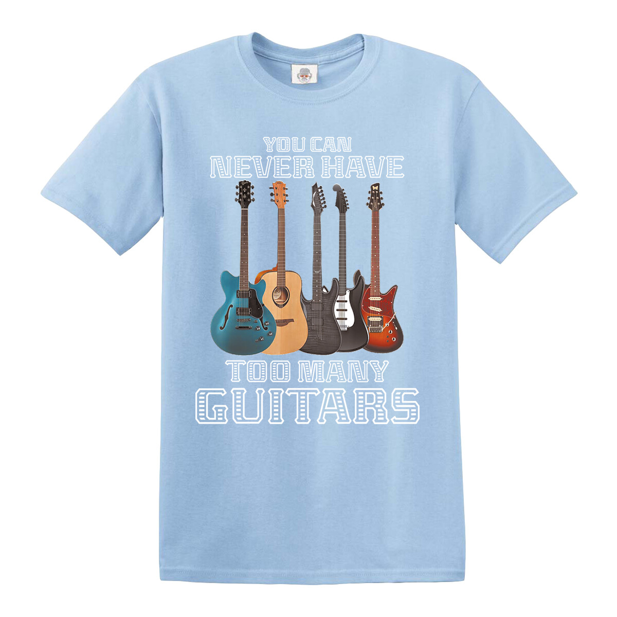 T-shirt Homme Europe Band Music – Couleur Bleue, 100% Coton, Coupe Près Du Corps, Motifs Imprimés