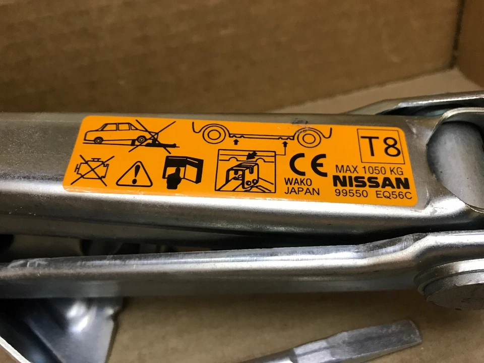 Nissan Rogue 2008-2013 neumático de repuesto de emergencia gato de tijera 99550 Eq56C OEM Foto 3 de 3