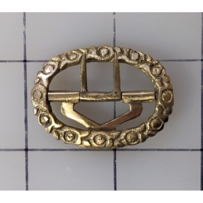 Knee breeches buckle, buckle BI White Bronze, 18th Century