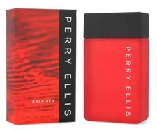 BOLD RED PERRY ELLIS FOR MEN-EDT-SPRAY-3.4 OZ-100 ML-AUTHENTIC-MADE IN USA