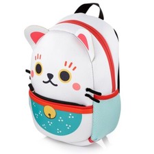 Image of Maneki Neko Lucky Cat Neoprene Childs Rucksack Backpack
