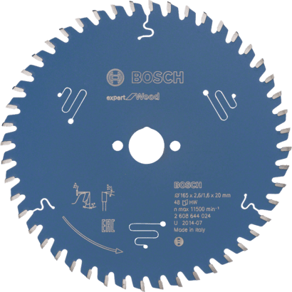 New Genuine Bosch 2608644024 Expert for Wood Circular Saw Blade