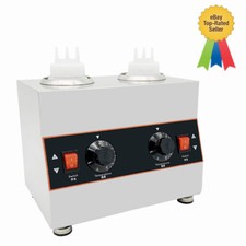 ✅Electric Dual Bottle Nacho Cheese Warmer Pump Condiment/Sauce Warmer Dispenser