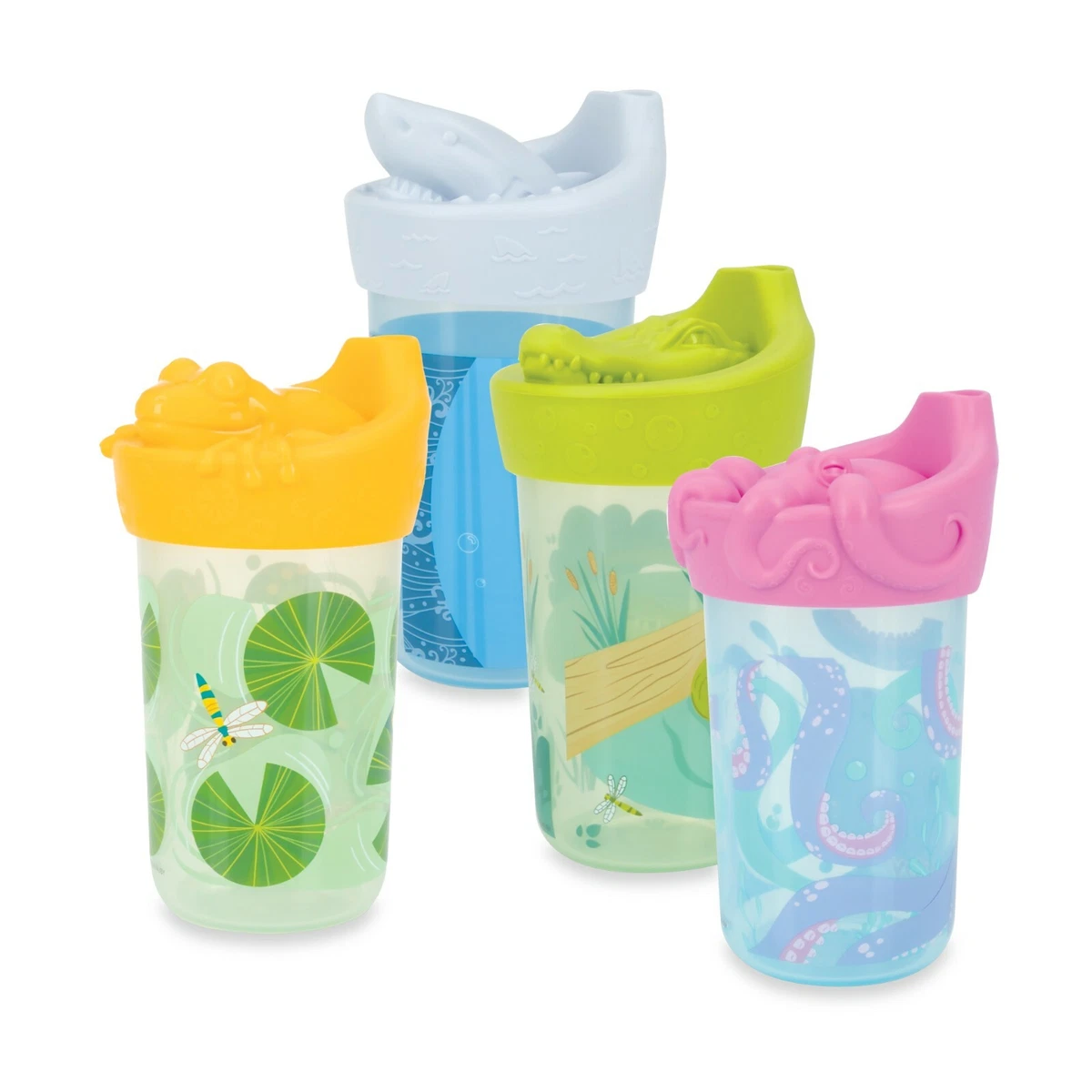 Nuby No-Spill 3D Character Sippy Cup with Silicone Spout - 9+