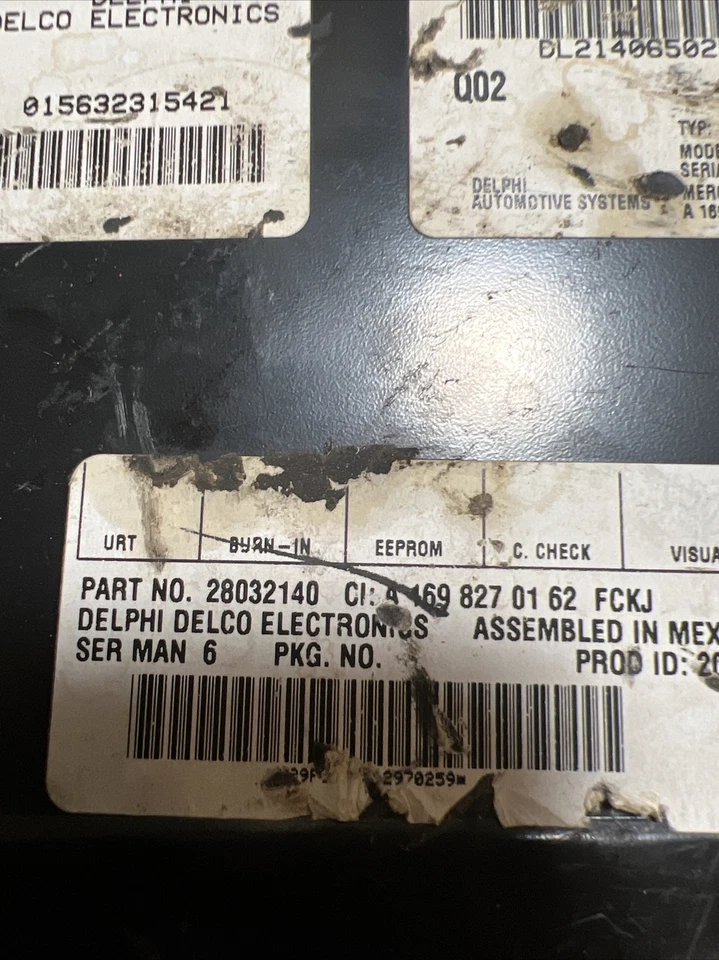 Mercedes Benz 2006 2007 2008 radio satélite módulo sirus 28032140 Delphi Delco Foto 2 de 4