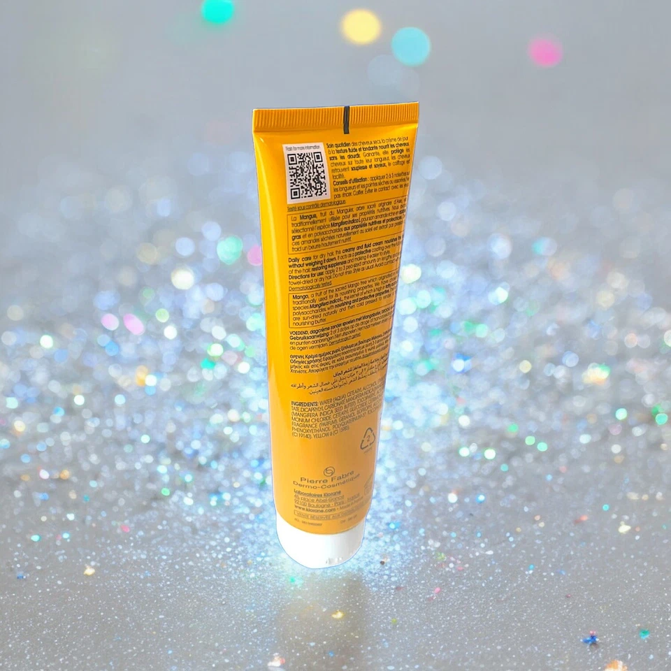 Crema sin enjuague Klorane con manteca de mango 4,2 FL OZ nueva sin caja y sellada Foto 4 de 4