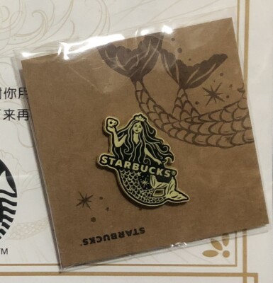 2022 China Starbucks coffee Monthly Service Ambassador Siren pin 1pc