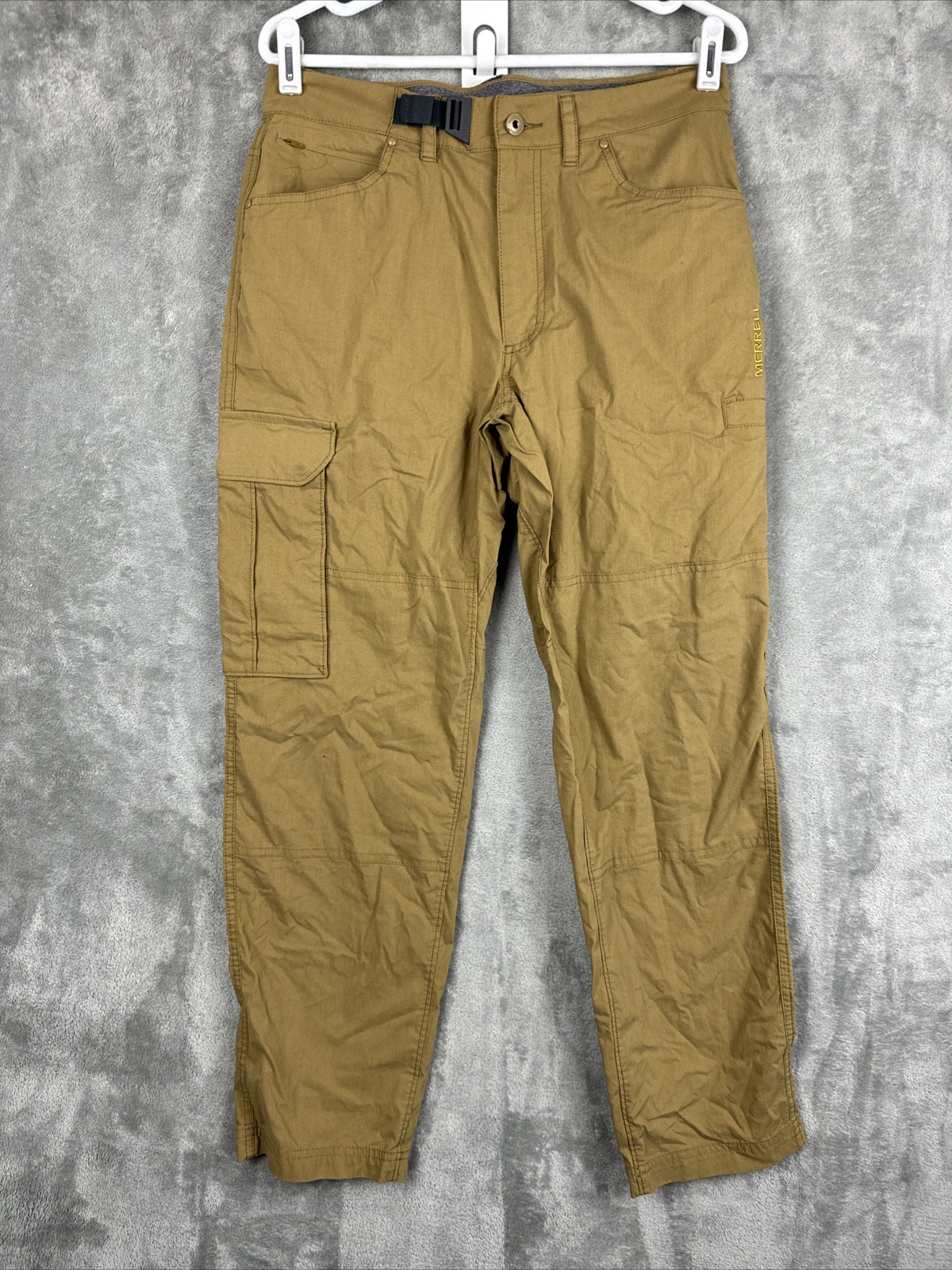 Merrell Pantaloni da escursione Wayfinder Tech da uomo taglia 32x30 marroni
