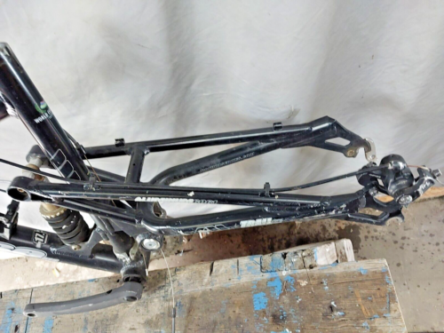 2015 Iron Horse Maverick Trail SE FS MTB Bike Frame MED Softtail Full-Suspension - Picture 12 of 17