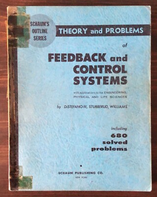 Schaum's Outline Series - Theory And Problems - Feedback & Control Systems 1967