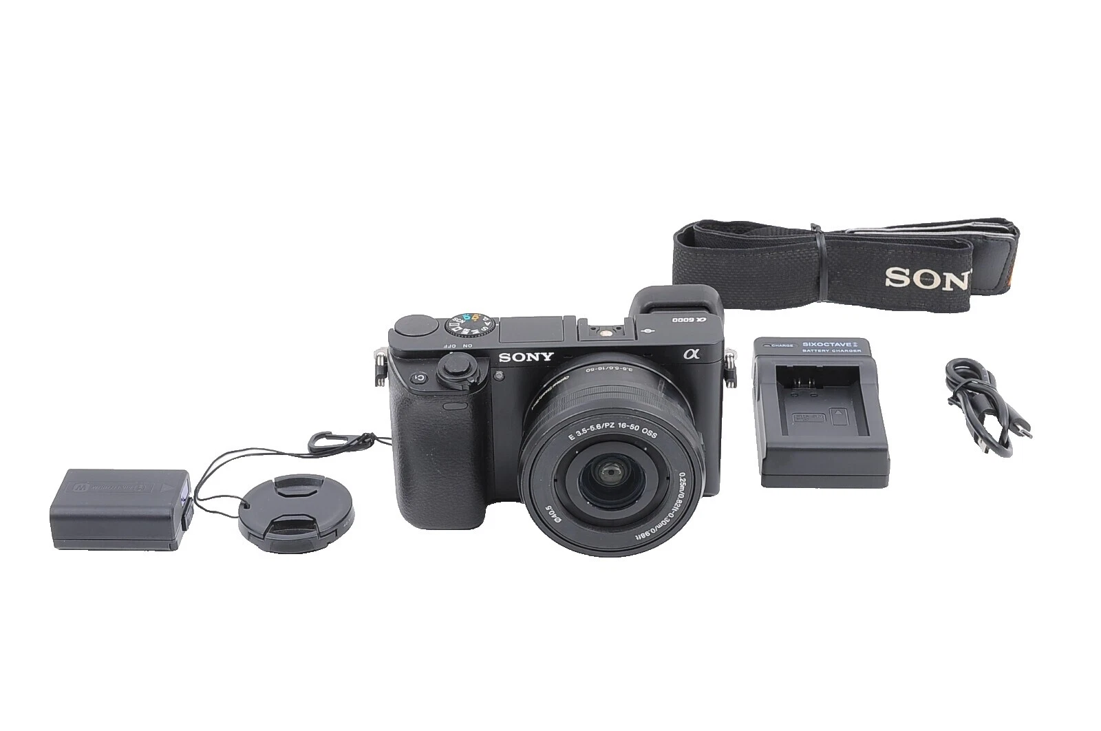 Cámaras digitales Sony Alpha a6000 con lentes intercambiables