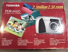 Toshiba PDR-M60 Digital Still Camera 2.3m Pixel 2.3x Zoom SEE DESCRIPTION