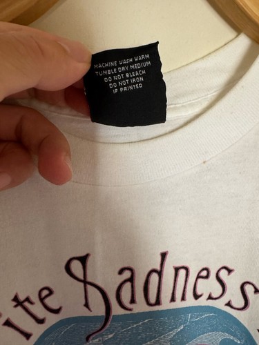 T-shirt vintage années 90 Smashing Pumpkins Infinite Sadness Tour taille L GIANT USA - Photo 8/14
