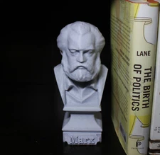 Karl Marx Bust — 5" Statue of the Communist Manifesto Author
