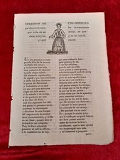 DOC-1162. DISCURSOS DE UNA DONSELLA. BARCELONA. SIGLO XIX
