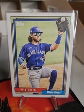 2021 Topps Update Series Baseball Bo Bichette 1992 Redux #T92-47 Blue Jays