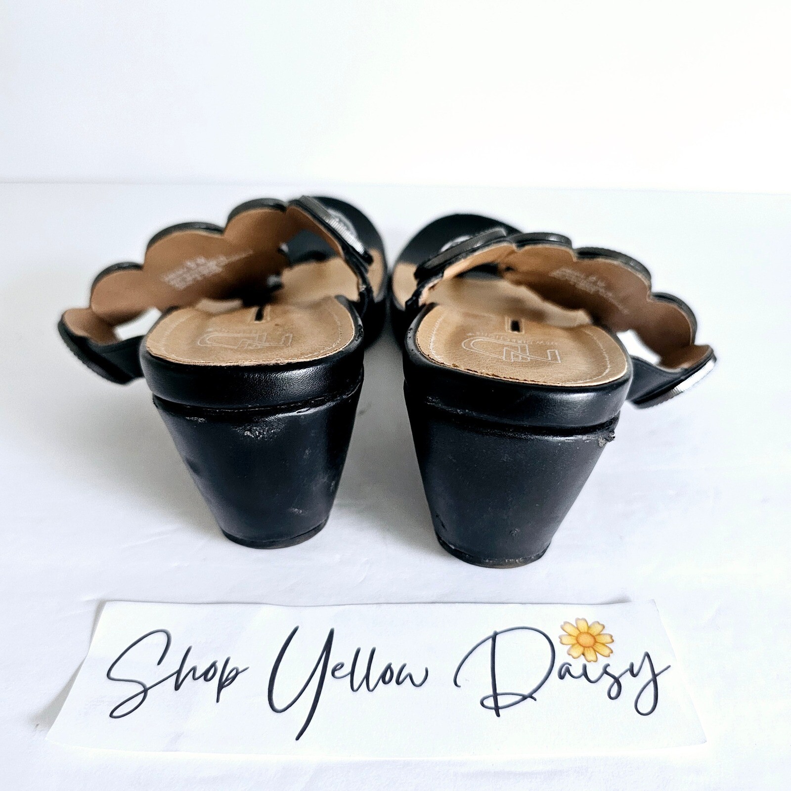 APL Sandalo donna nero con zeppa Fresca New Direction tacco 9 Sh654 2