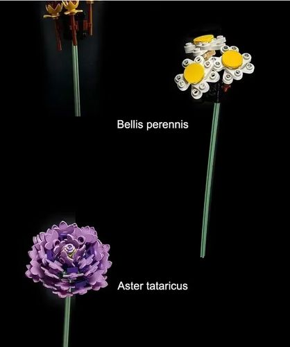 10280 Bouquet di fiori kit di costruzioni 450 pcs - Foto 8 di 10