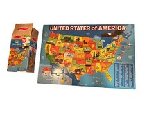 Melissa And Doug - United States of America Map Floor Puzzle, 42 Pieces, Ages 3