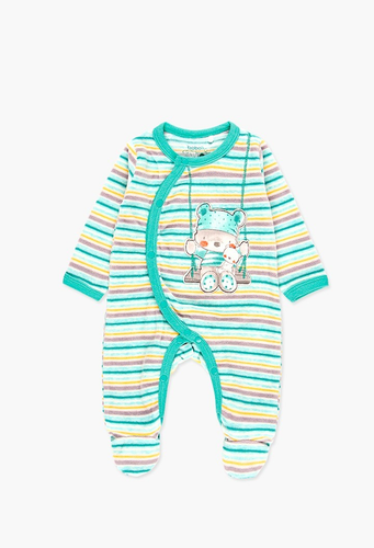 TUTINA NEONATO BOBOLI CINIGLIA INTERA VERDE TAGLIE DA 0 MESI A 9 MESI | eBay