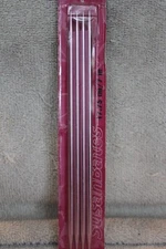 Susan Bates 7” Silvalume Double Point Knitting Needles - Size 7 (4.5mm)