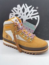 Timberland C61 Chukka Boots Size 10 - Full Grain Leather, Lace-Up, Wheat