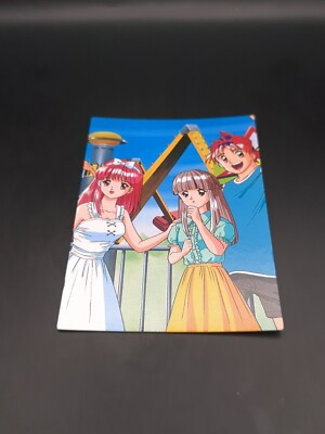 Shiori Fujisaki Megumi Mikihara #076 Tokimeki Memorial Card KONAMI