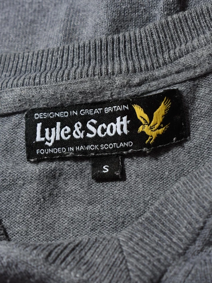 Jersey Lyle & Scott Clásico Cuello en V Talla S Foto 3 de 4