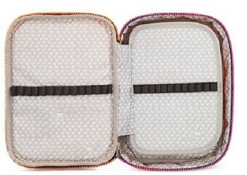 NWT Kipling 100 PENS Printed Pencil Case Spell Binder