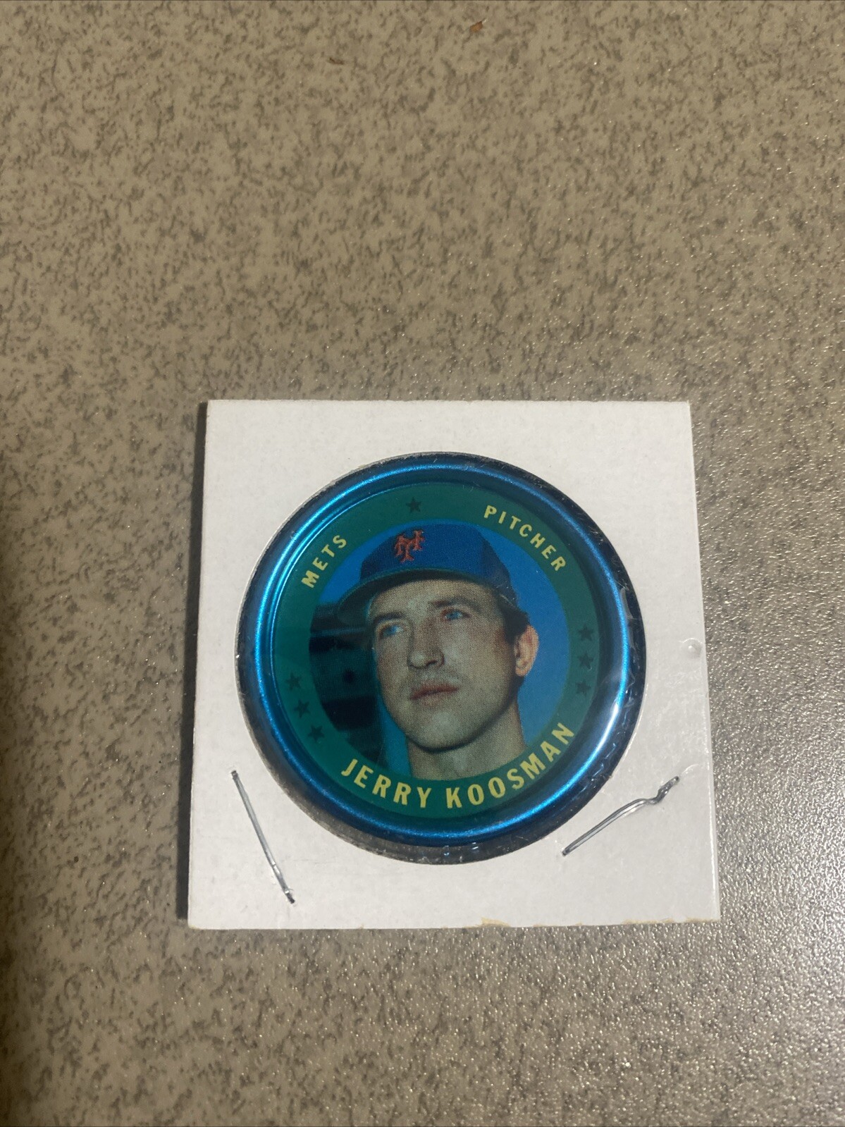1971 Topps Coins #23 Jerry Koosman Mets