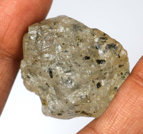 56 Carat Natural Green Rutile Quartz Gemstone Rough E5304 Investment Grade - Picture 2 of 9