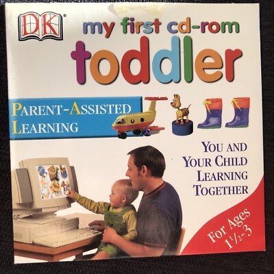DK My First CD-ROM Toddler - Parent Assisted Learning Ages 1 1/2