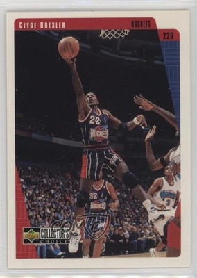 1997-98 Upper Deck Collector's Choice Clyde Drexler #51 HOF 1p37