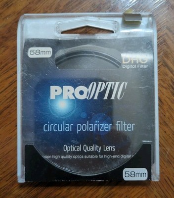 ProOptic DHG Digital circular polarizer Filter 58mm C-PL PRO58CPL