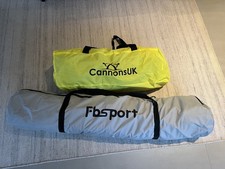 Gymnastics Bundle - Airtrack tumbling mat, Air Barrel, Pump, repair kit, bags