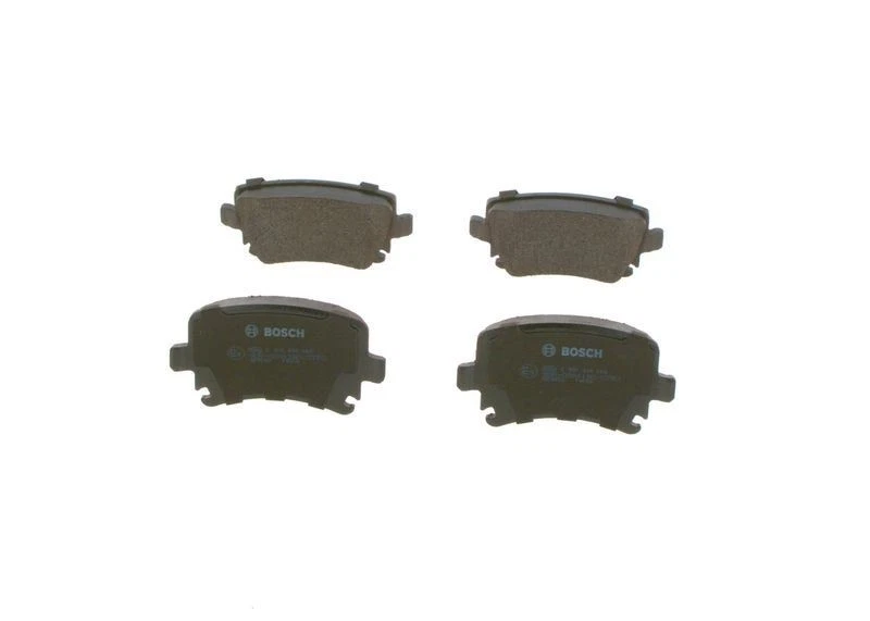 BOSCH Rear Brake Disc + Disc Brake Pads Service Kit Fits Audi A3 VW Eos - Image 2 of 2
