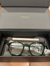 Matsuda M2068 Eyeglasses Bottle Green Brushed Silver NEW Japan Unisex