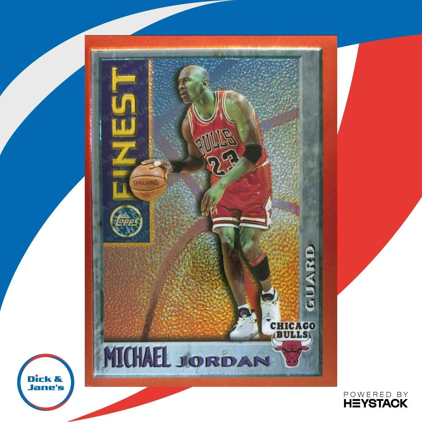 Michael Jordan 1995 Topps #M1 Mystery Finest Price Guide - Sports