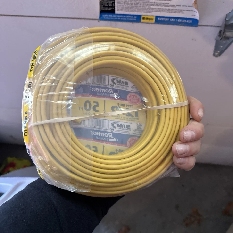 Cable Southwire Romex SIMpull NM-B 12/2 50 ft Foto 3 de 3