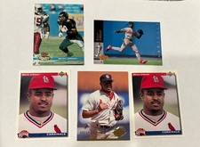 5 card set Brian Jordan fooball and baseball