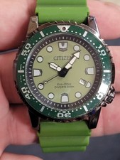 CITIZEN PROMASTER MARINE BN0157-11X Adventure Eco-Drive Diver's 200m Watch Green