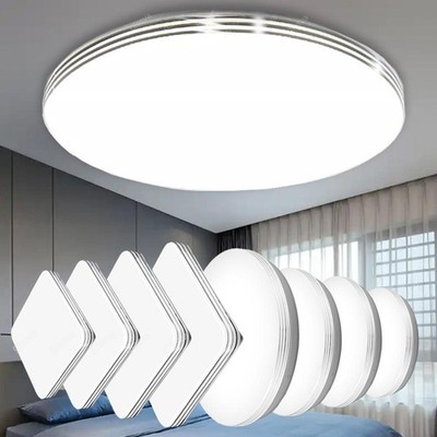 LED Deckenlampe Panel Deckenleuchte Schlafzimmer Bad Wohnzimmer Flur lampe IP44