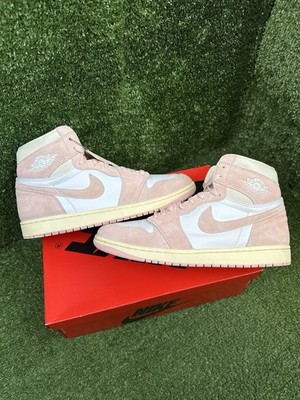 Size 12 - Air Jordan 1 Retro OG High Washed Pink W 10.5 Men | eBay