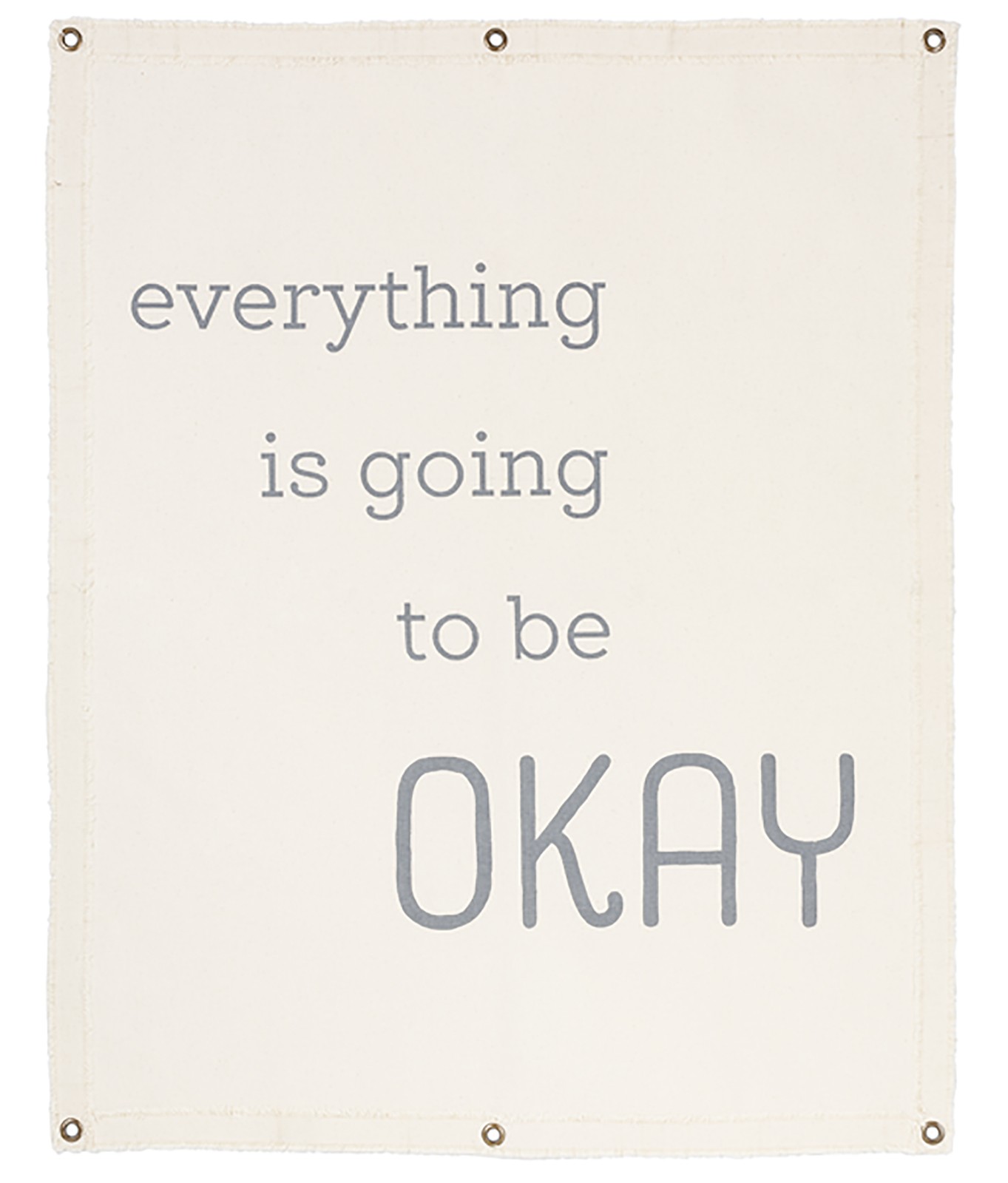 Настенный гобелен из холста Ganz - Все будет хорошо 24 Ш х 30 в 2790₽