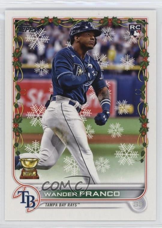 2022 Topps Holiday Mega Box Wander Franco #HW181 cg4